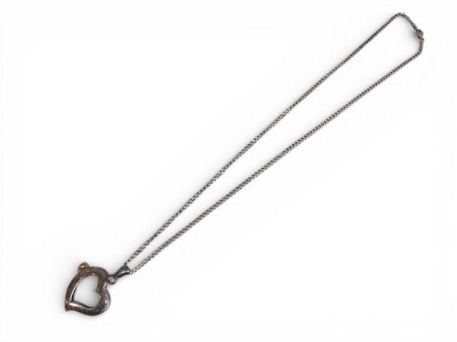 alpha star アルファ・スター ネックレス シルバー 925 ハート 約13.8g