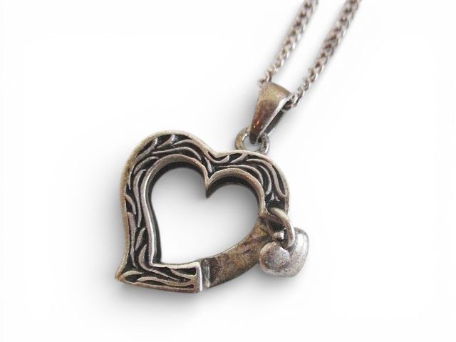 alpha star アルファ・スター ネックレス シルバー 925 ハート 約13.8g