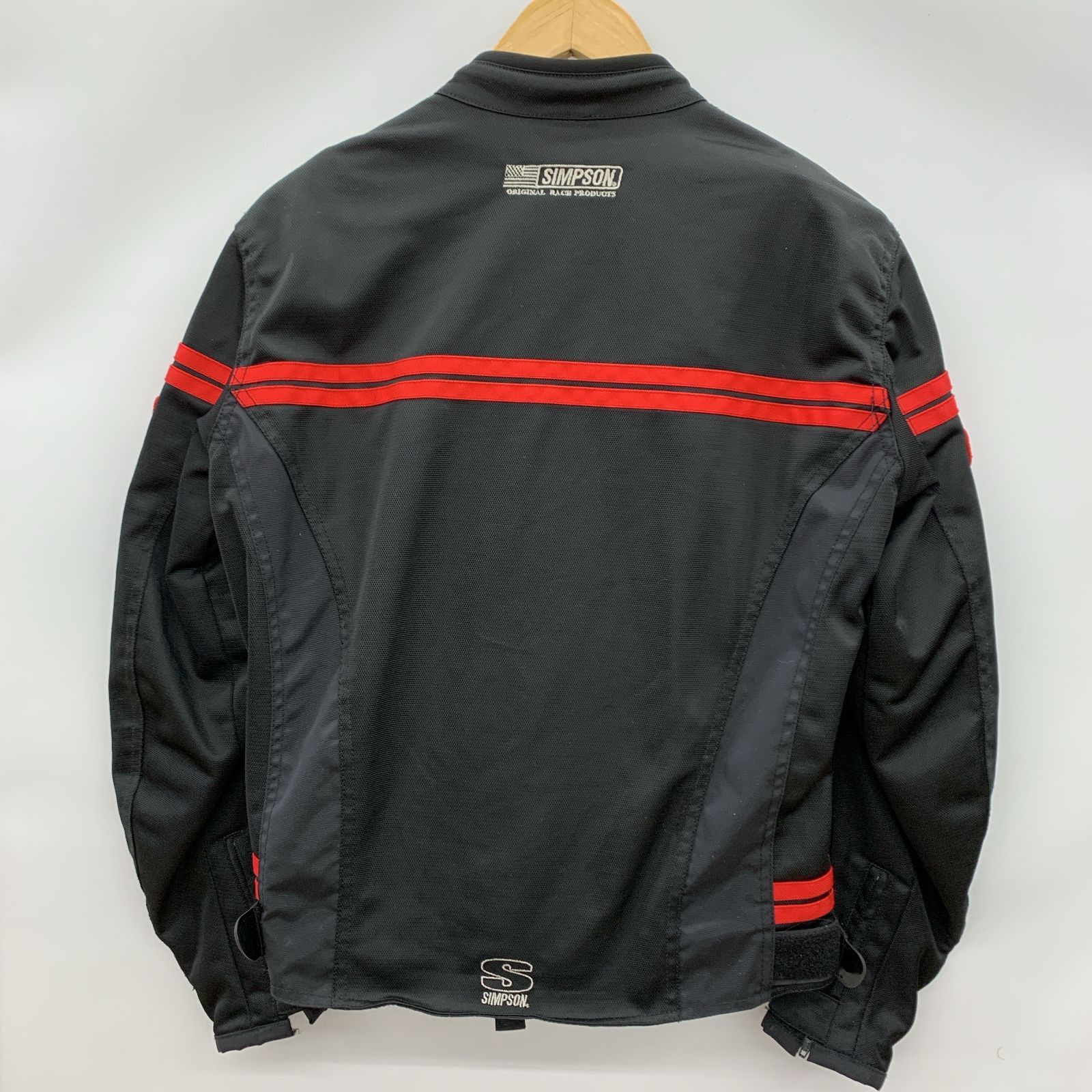 SIMPSON シンプソン レーシングジャケット Mサイズ BLACK 黒 60th