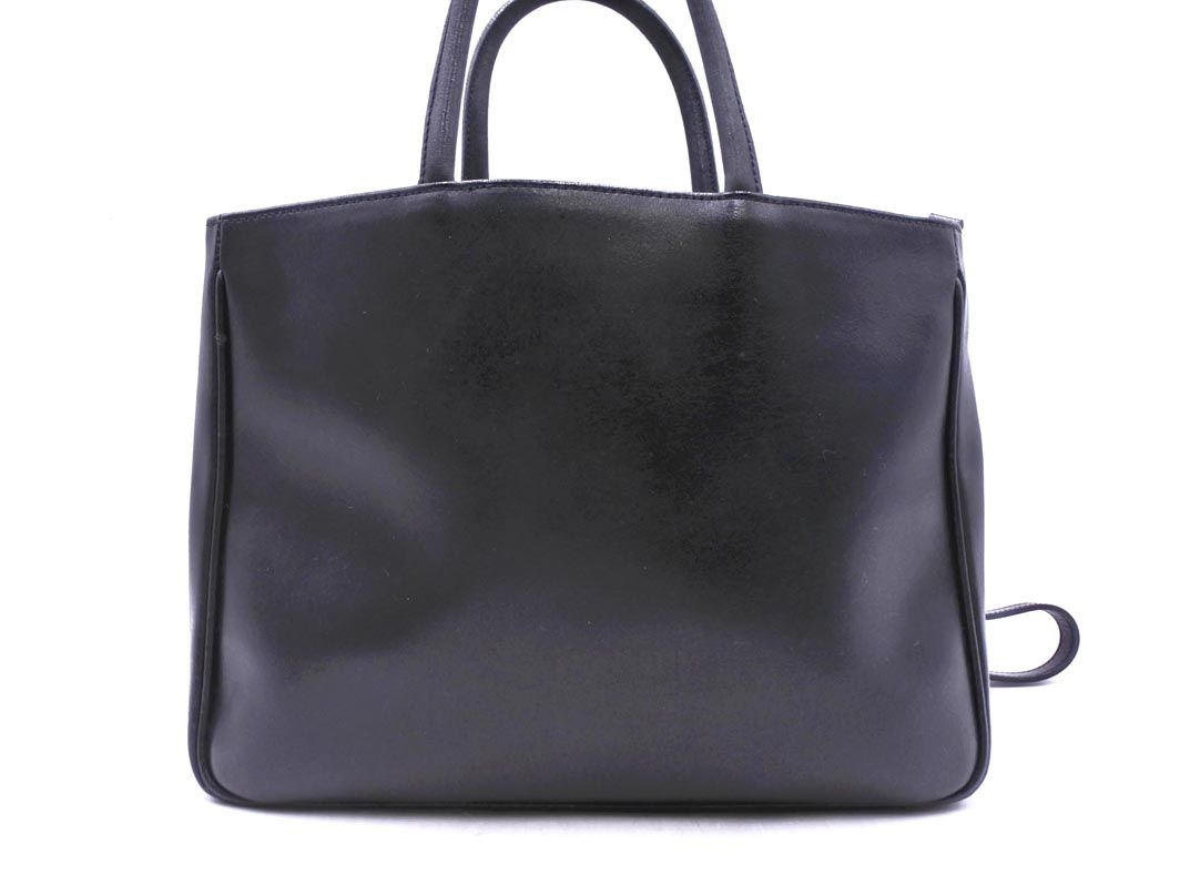 FURLA フルラ レザー 2WAY トート バッグ 黒 □□ レディース - メルカリ