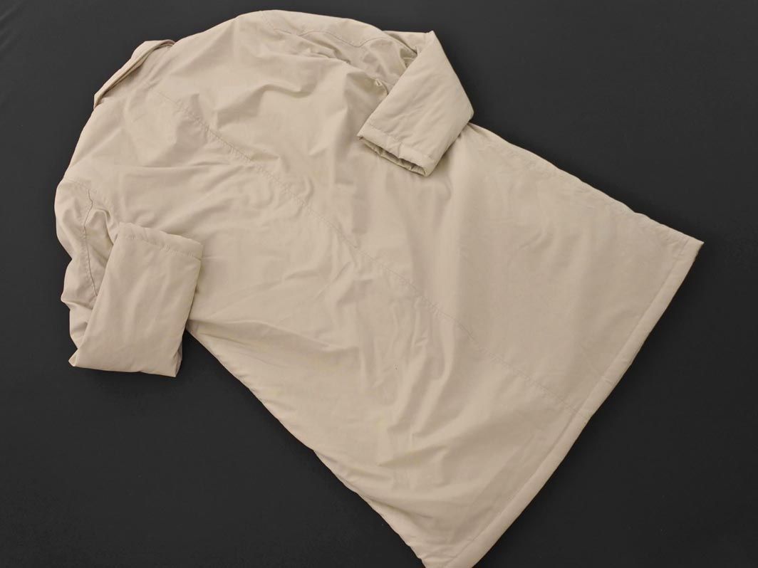 新品 ZARA ザラ 裏ボア ステンカラー コート sizeM/ライトベージュ