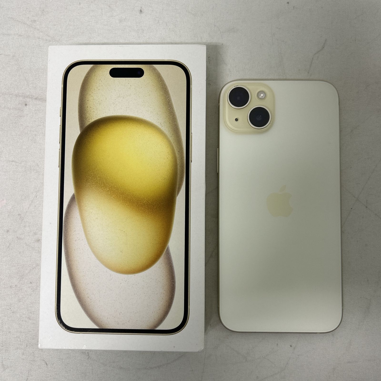浜館70-683] [店舗併売品] Apple iPhone 15 Plus 256GB イエロー 2023