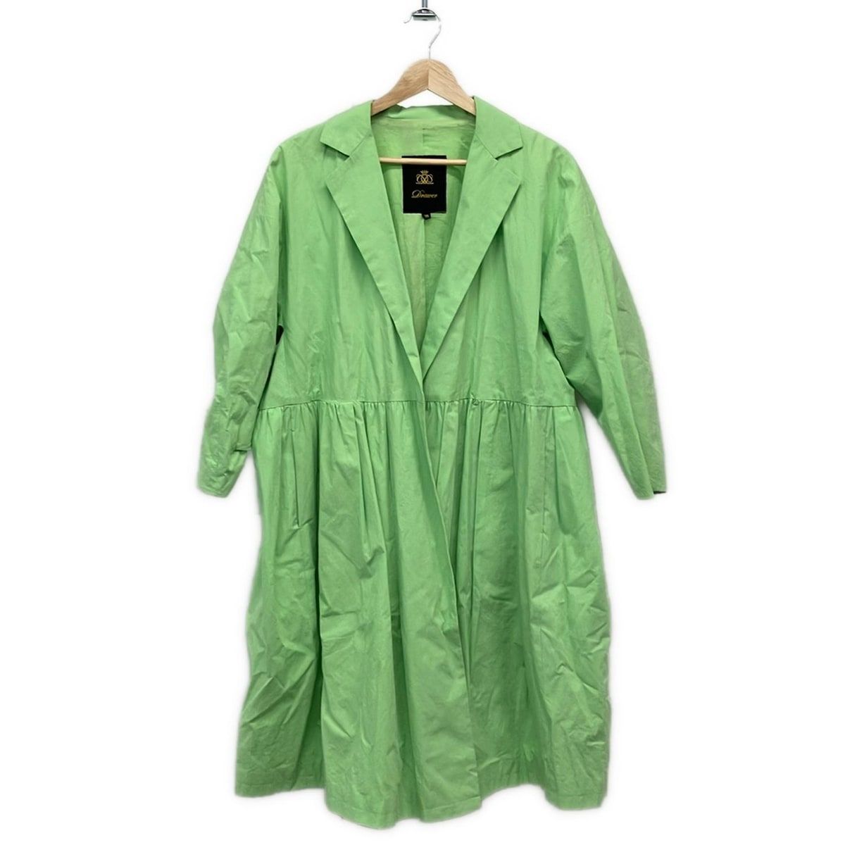 drawer コート　38 Drawer(ドゥロワー) コート サイズ38 M レディース - ライトグリーン