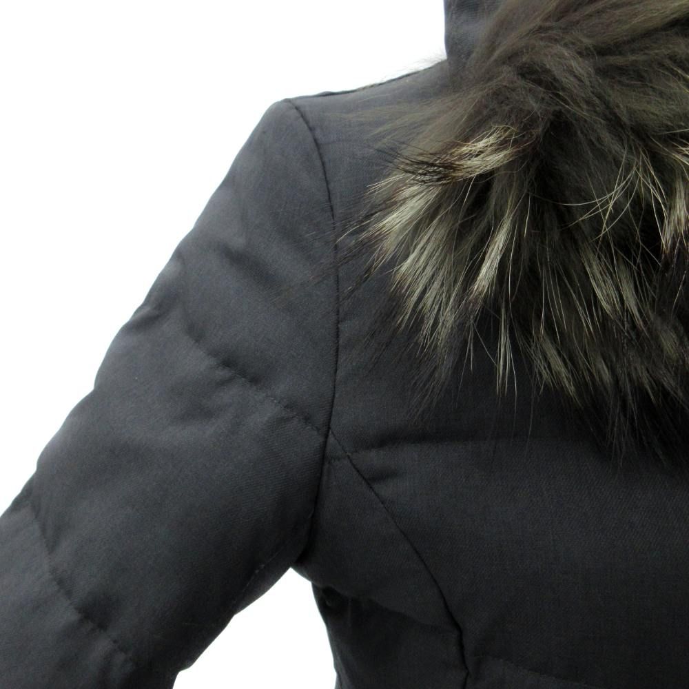 23区 オンワード樫山 ダウンコート 小さいサイズ 32 黒 ブラック