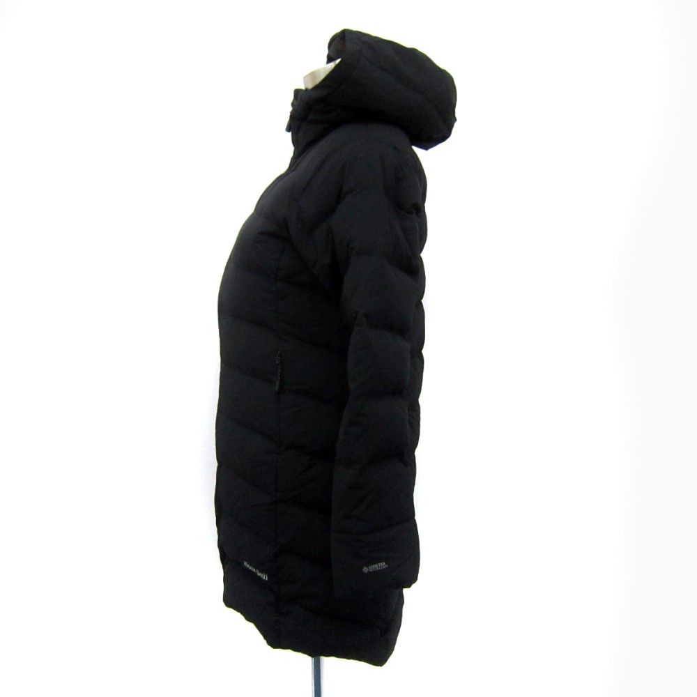 モンベル Montbell コルチナ ダウンコート ロング丈 無地 ジップアップ