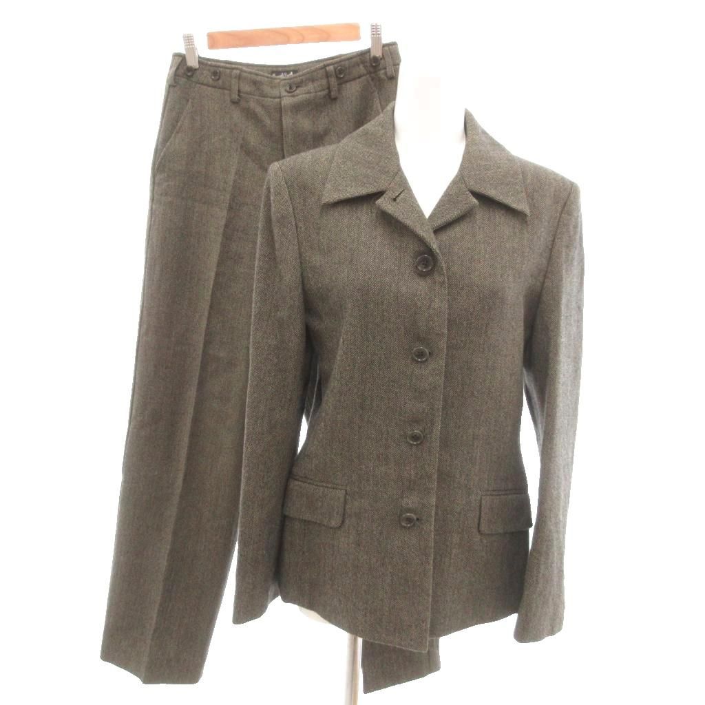 マーガレットハウエル MARGARET HOWELL 美品 スーツ ジャケット パンツ