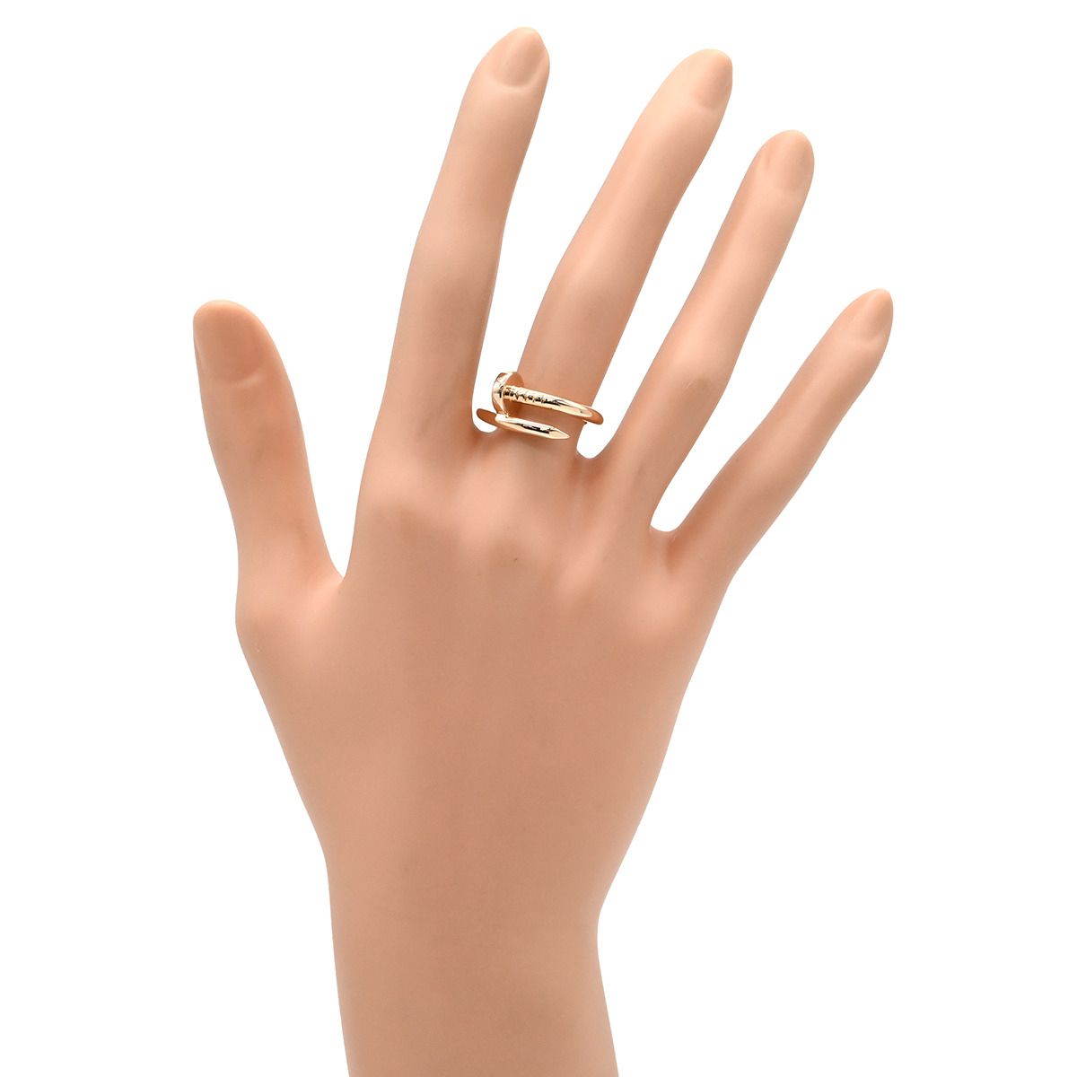 カルティエ Cartier リング 指輪 ジュストアンクル ピンクゴールド #53