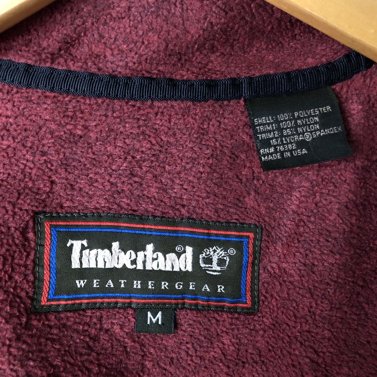 古着 90年代 ティンバーランド Timberland WEATHERGEAR フリース 