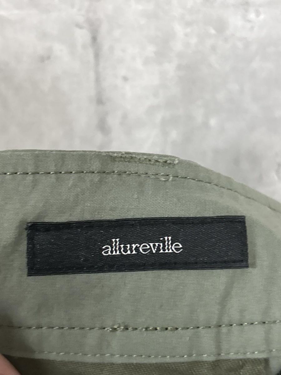allureville アルアバイル ドローコード カーゴ パンツ size1/カーキ