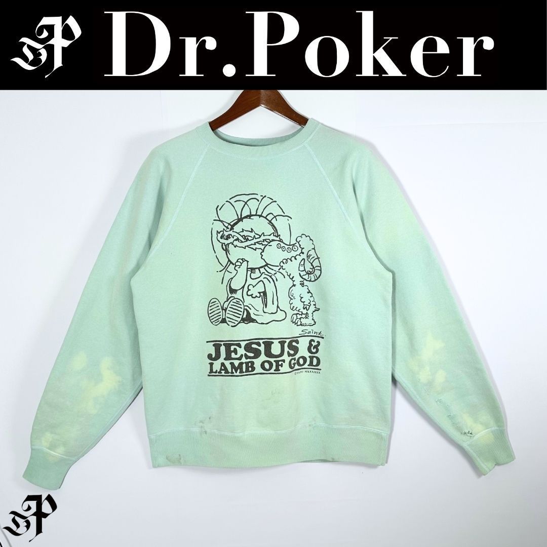 極美品】Saint Mxxxxxx JESUS＆Lamb Of God ヴィンテージ加工