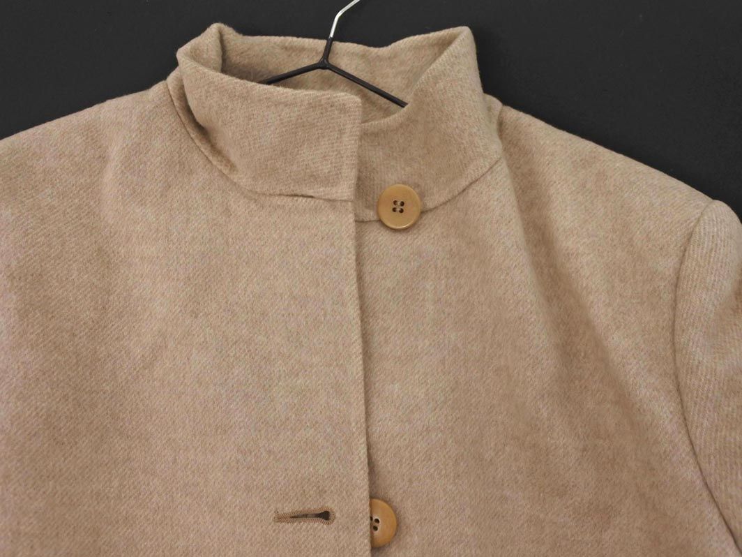 Max Mara マックスマーラ アンゴラ混 スタンドカラー コート size38