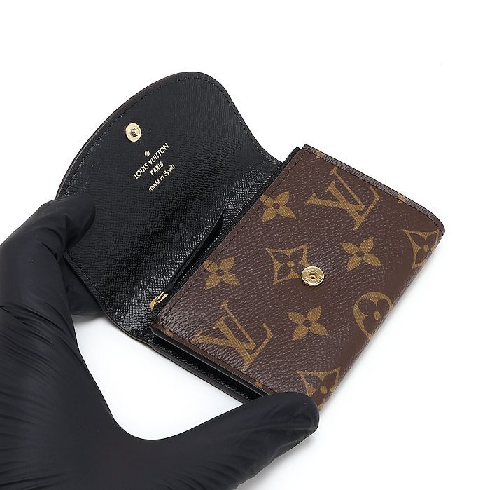 未使用 ルイヴィトン モノグラムリバース ポルトモネロザリ M82333