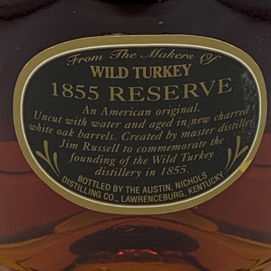 ワイルド ターキー 1855 リザーブ 750ml 55%【E4】 - メルカリ