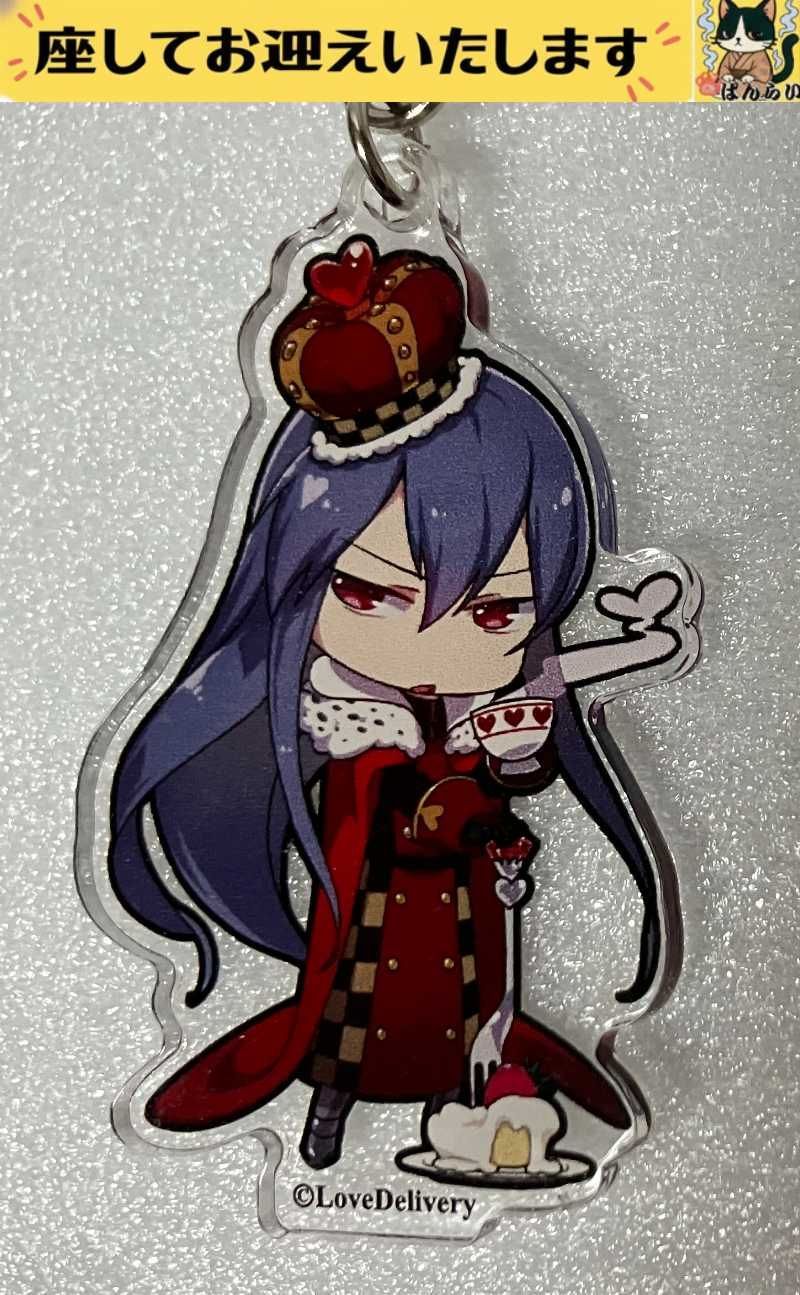 匿名配送/大正メビウスライン アリスモチーフ アクリルキーホルダーセット f#️⃣大正メビウスライン#️⃣ 千家伊織 王冠 アクリルキーホルダー