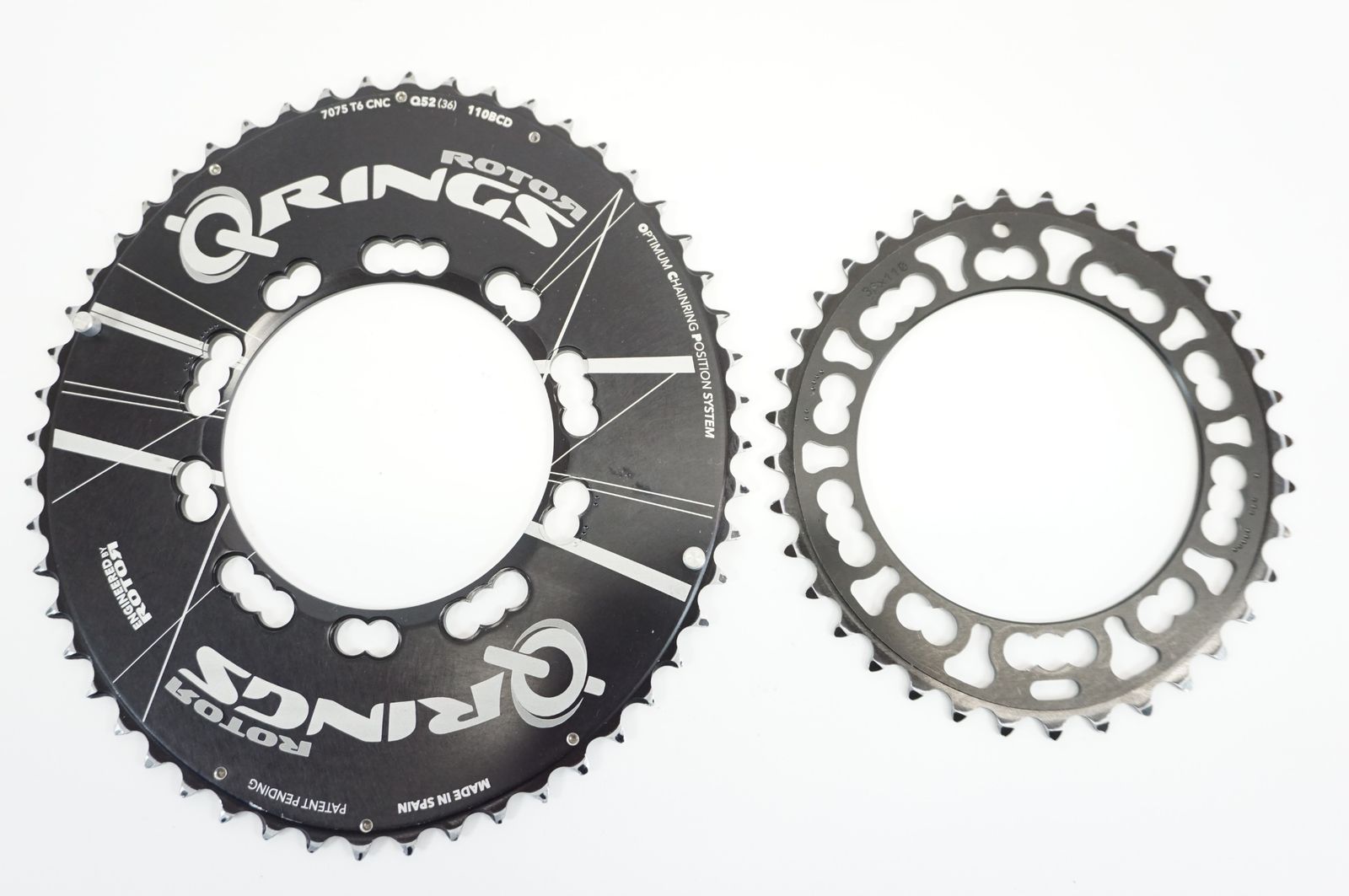 ROTOR 「ローター」 Q-RINGS 110BCD 52T-36T チェーンリングセット