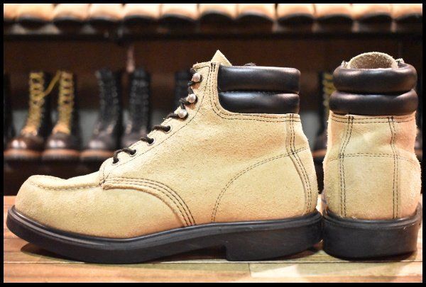 7.5D 良品 11年】レッドウィング 8118 スエード スーパーソール