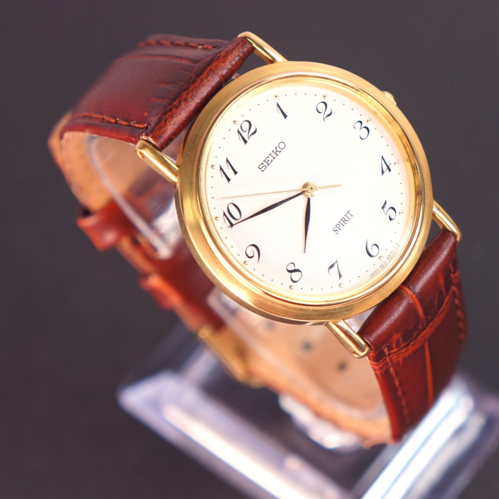 稼働極美品】SEIKO SPIRIT SGP 新品べルト 電池交換済 - メルカリ