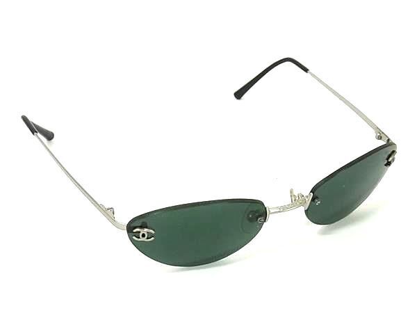 CHANEL シャネル サングラス ココマーク 4003 シルバー ブラック