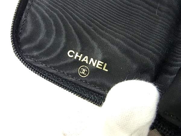 CHANEL シャネル キーケース ココマーク ブラック キャビアスキン ユニ