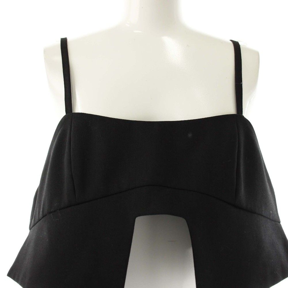 エンフォルド ENFOLD 26SS CAMISOLE PARTS ビスチェ 38 ブラック /HK
