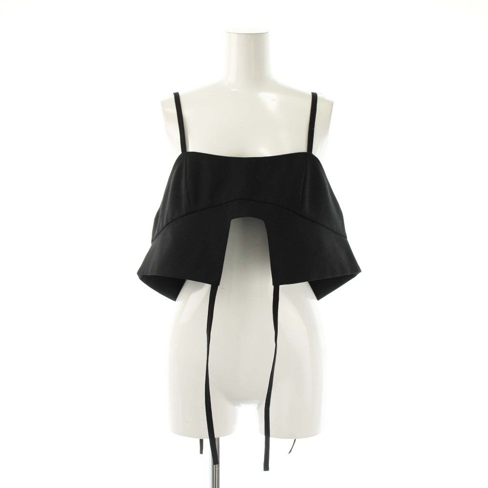 ENFOLD ビスチェ エンフォルド ENFOLD 26SS CAMISOLE PARTS ビスチェ 38 ブラック /HK