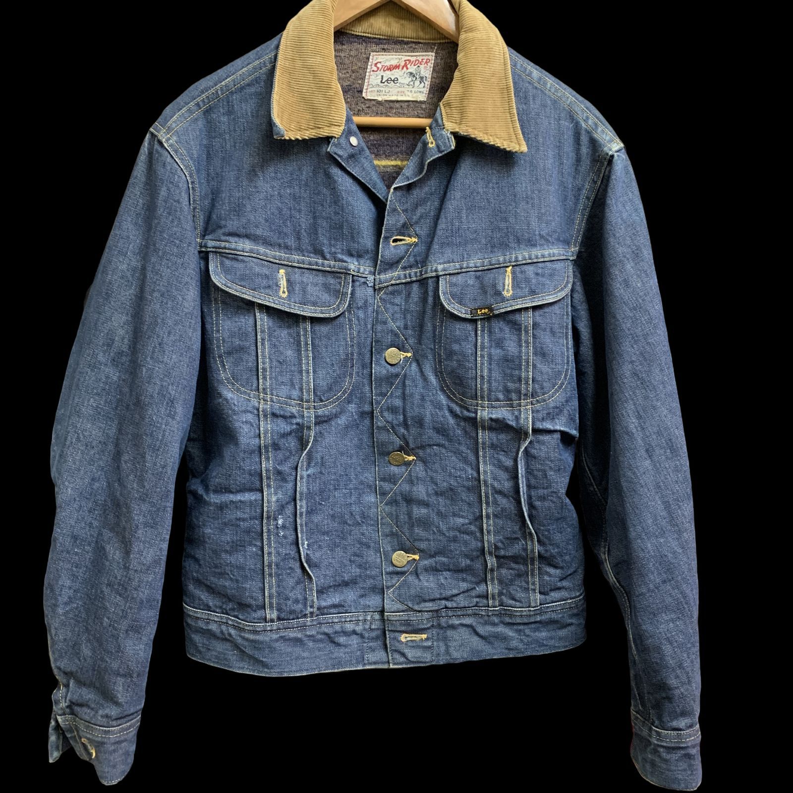 むつ75-04-0129][併売] Lee Storm Rider 60s UNION MADE タグ