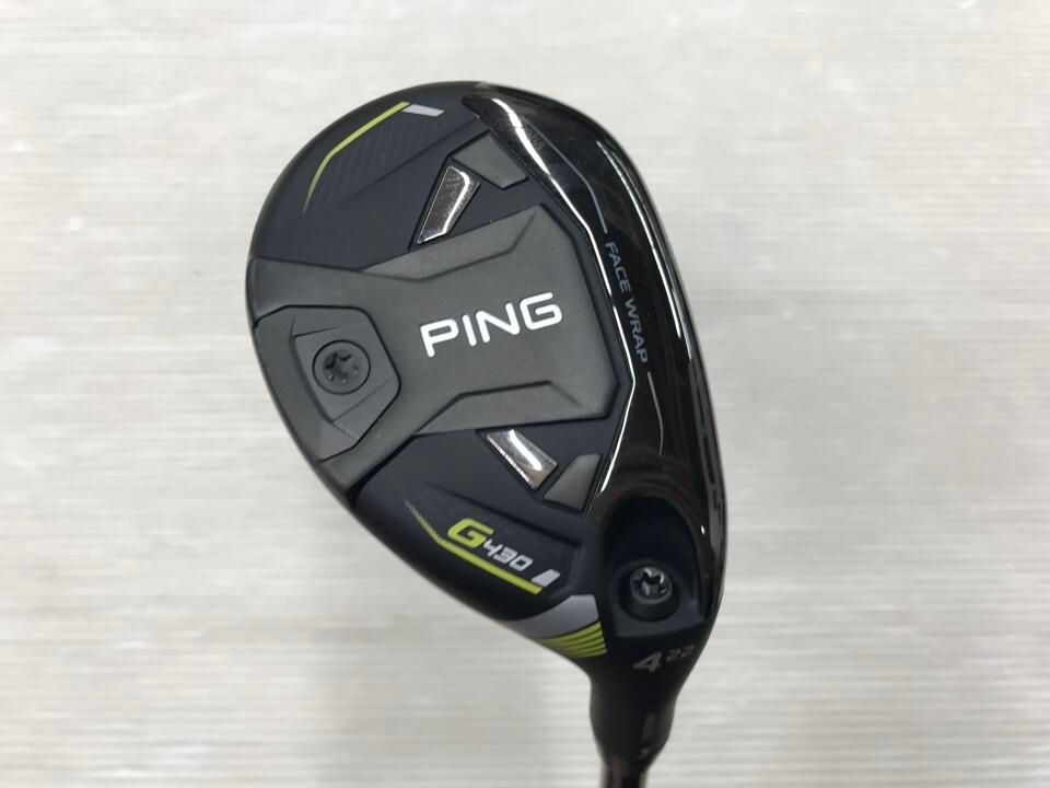 ピン G430 22度 ALTA J CB BLACK Sフレックス ユーティリティ 中古