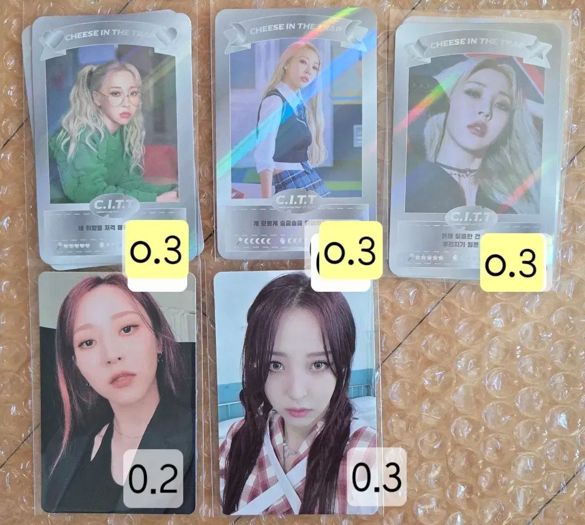 MAMAMOO ムンビョル チーズ인더トランプ CITT アルバム トレカ 特典 トレカ 特典 フォトカード センイル トレカ センイル フォトカード