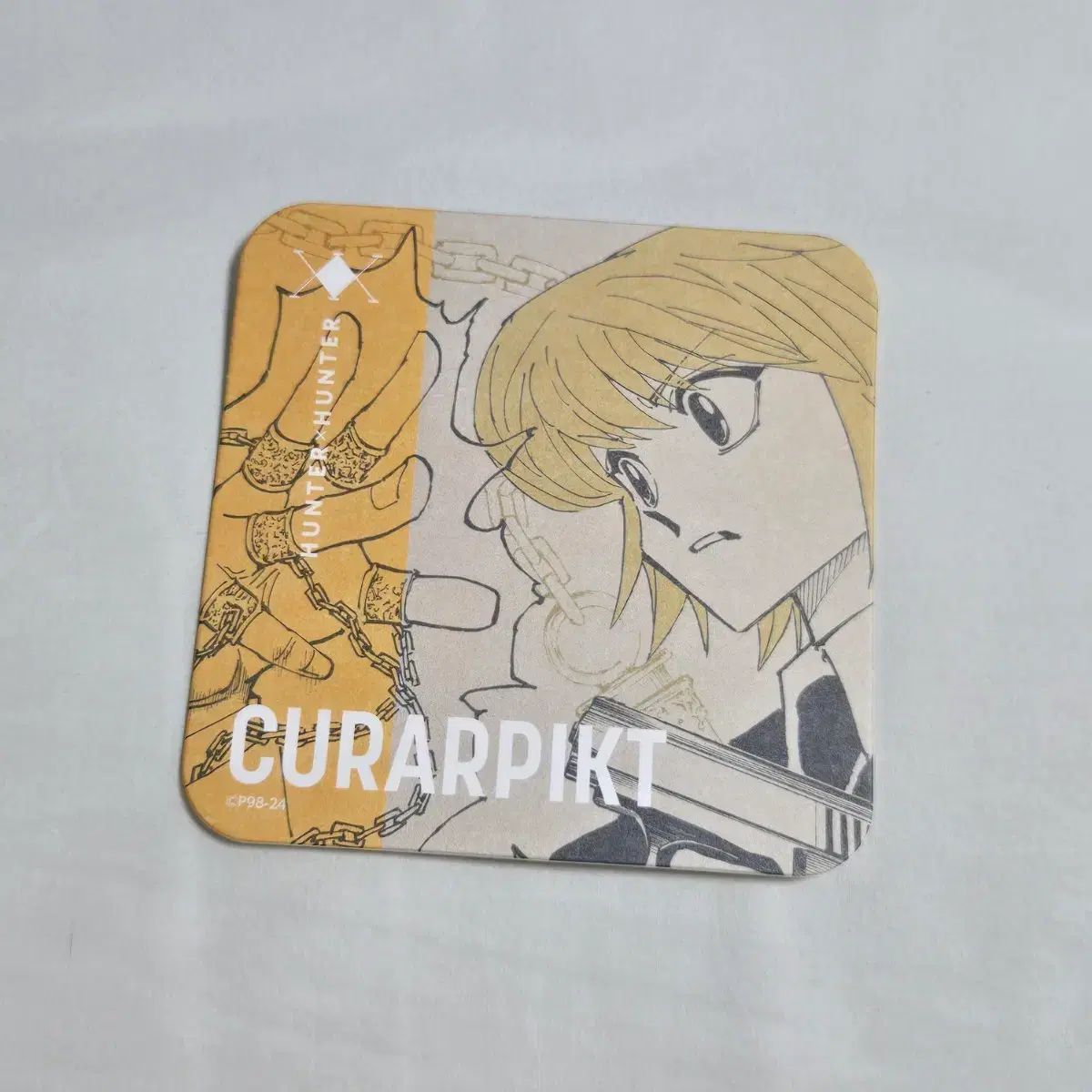 HUNTER×HUNTER 冨樫義博展 原画展 コースター / 헌헌 クラピカ グッズ