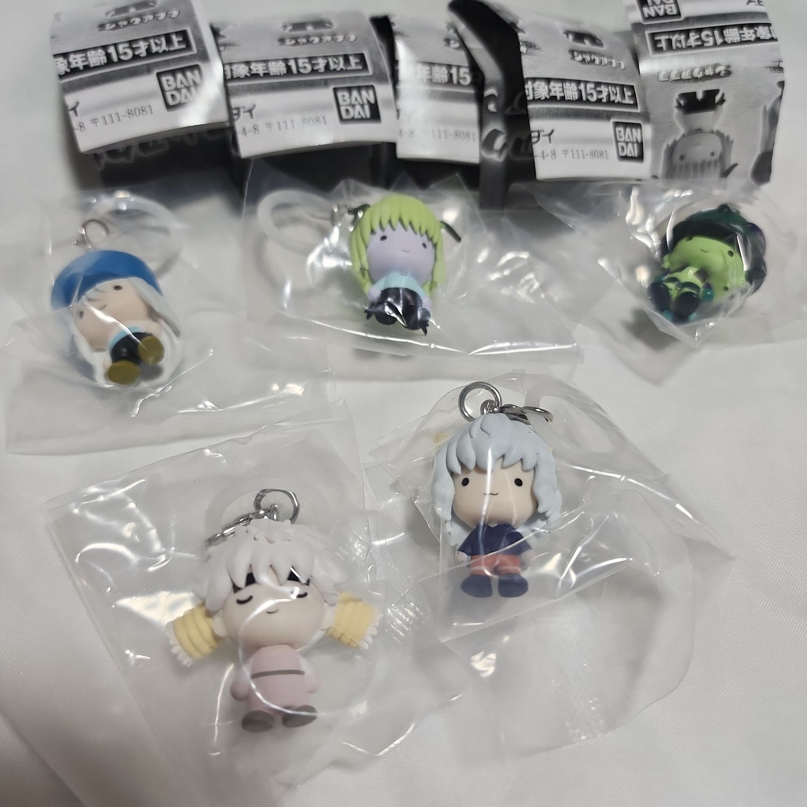 ⑥ 全5種 コンプ HUNTER×HUNTER ハンター×ハンター めじるし