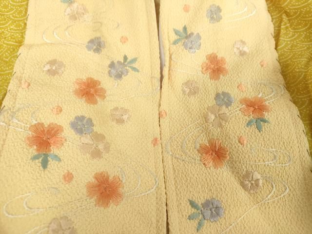 平和屋着物○ファッションデザイナー 花井幸子 長襦袢 無双仕立て 半衿