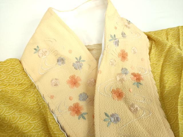 平和屋着物○ファッションデザイナー 花井幸子 長襦袢 無双仕立て 半衿