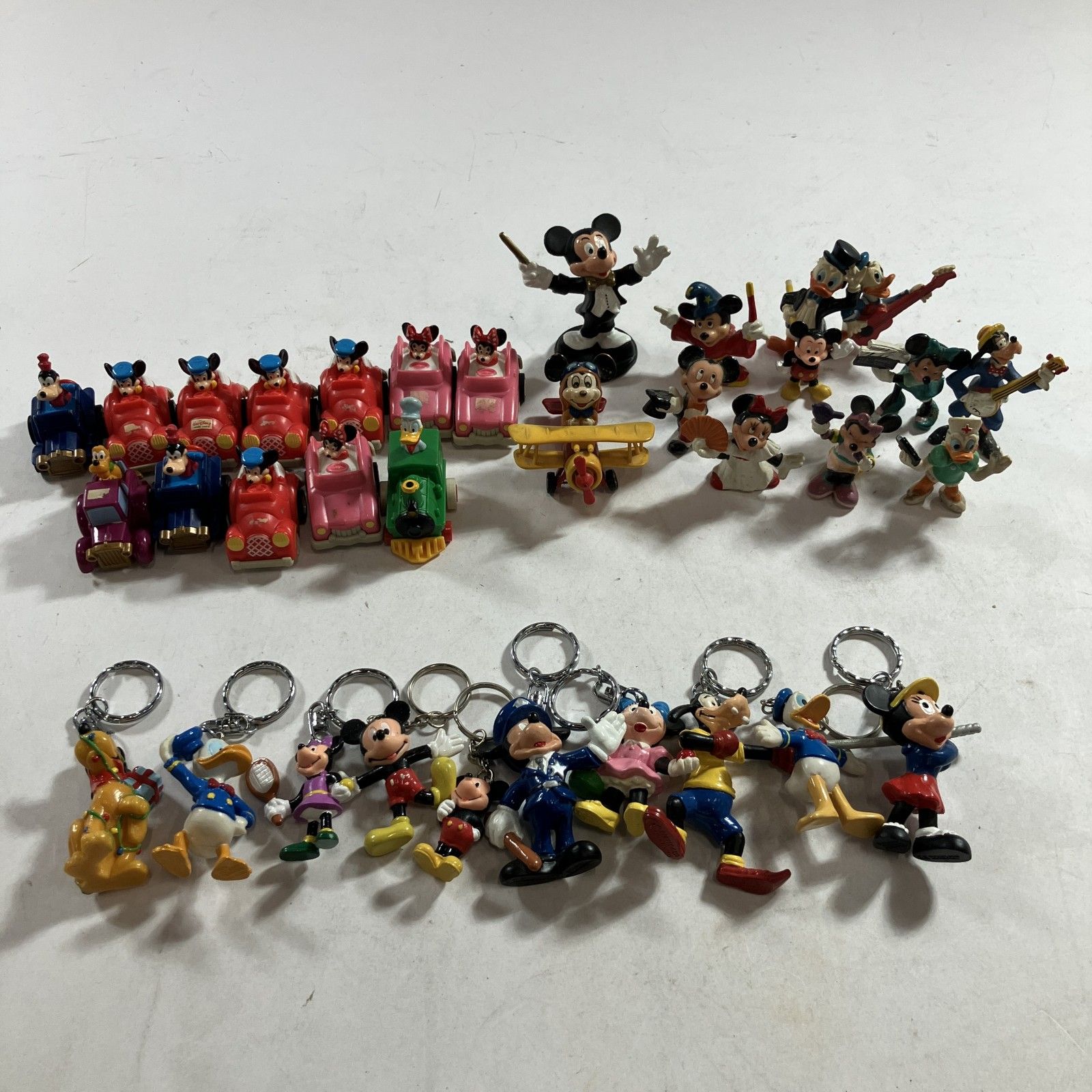 ☆ Disney ディズニー ミニフィギュア キーホルダー チョロQ 34点