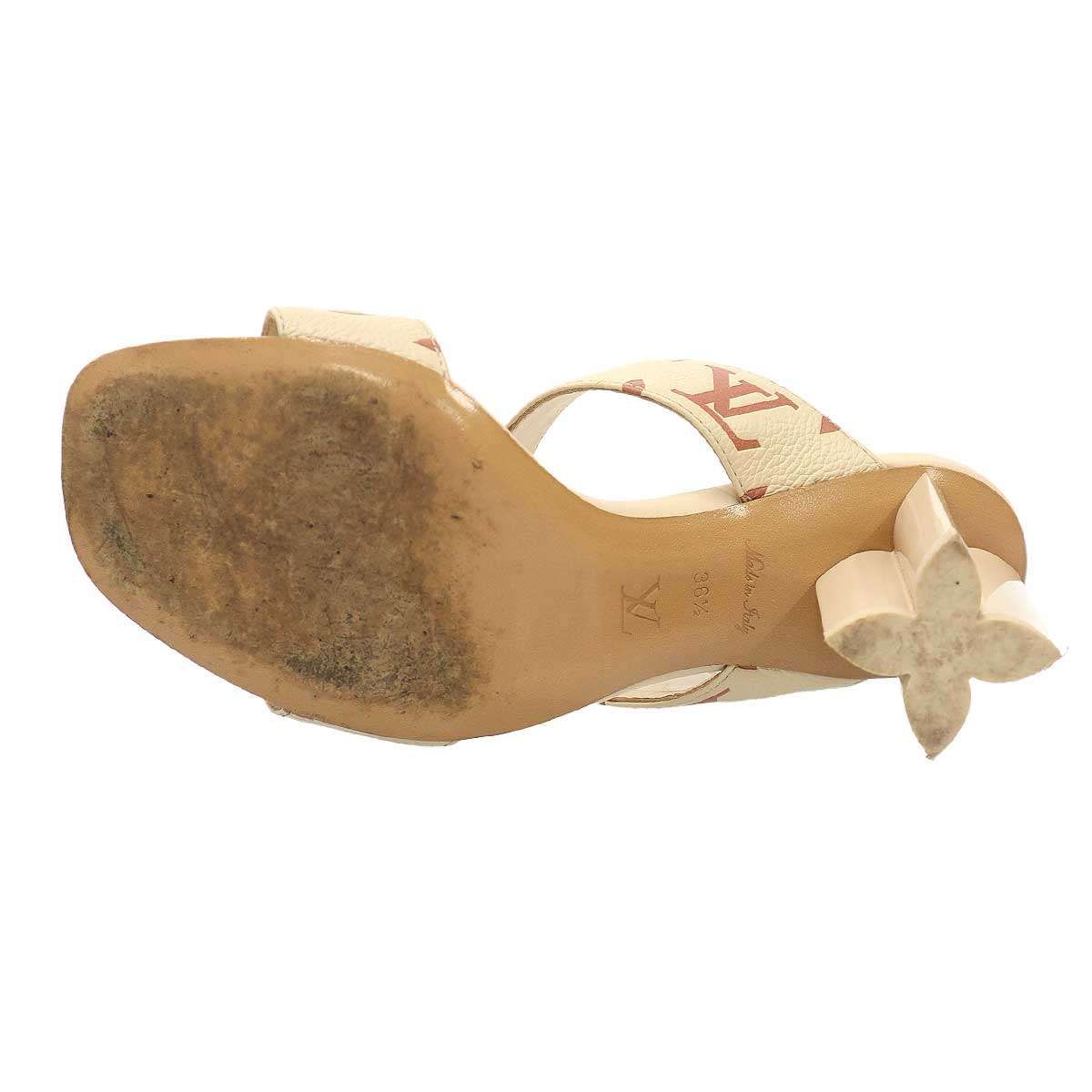 LOUIS VUITTON ルイヴィトン シルエット・ライン・ミュール モノグラム