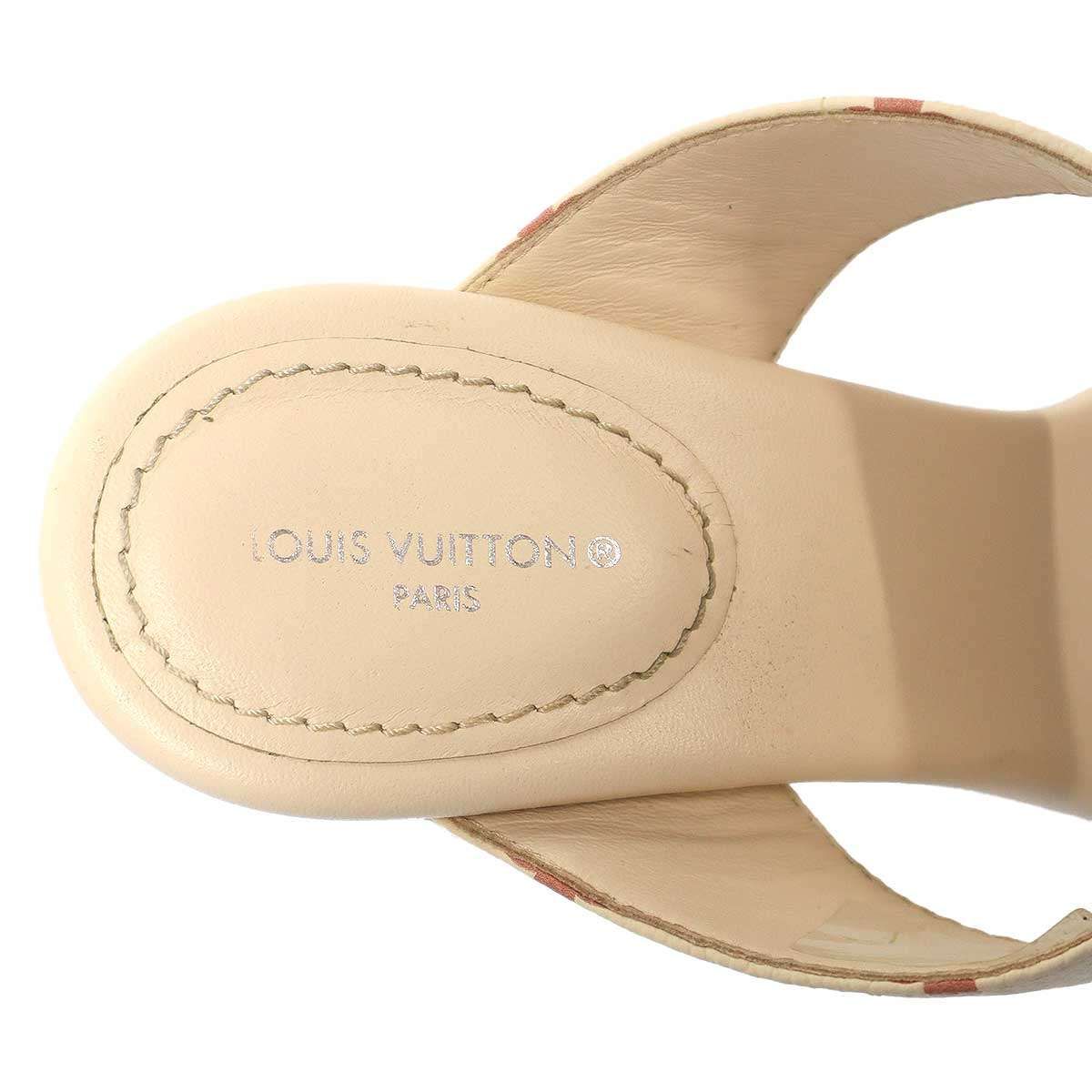 LOUIS VUITTON ルイヴィトン シルエット・ライン・ミュール モノグラム