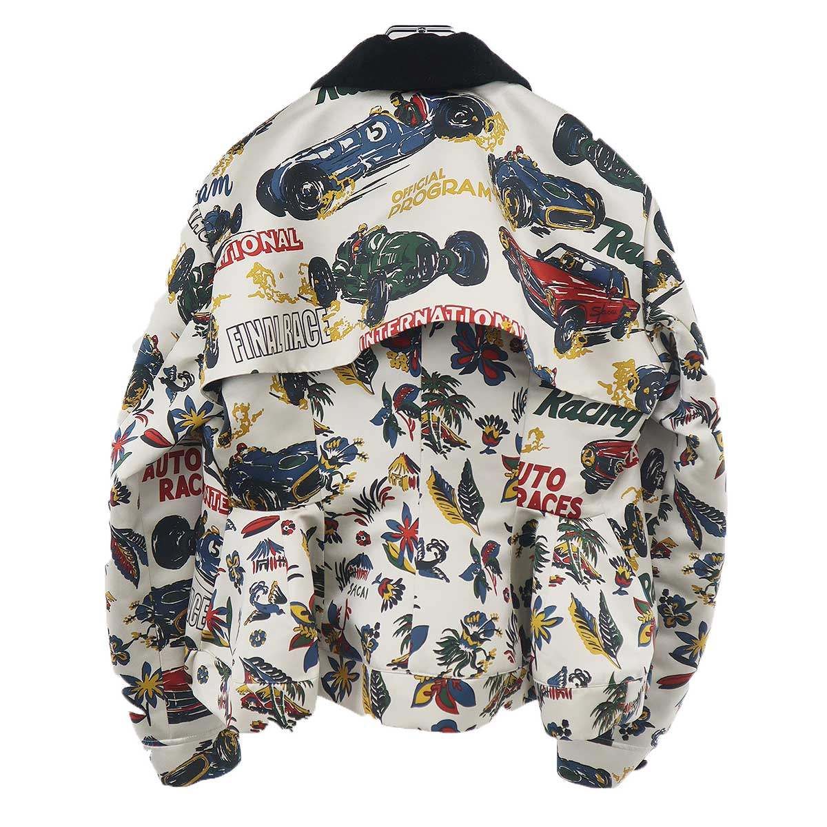sacai サカイ 25SS Car Race Tropical Print Jacket カーレース