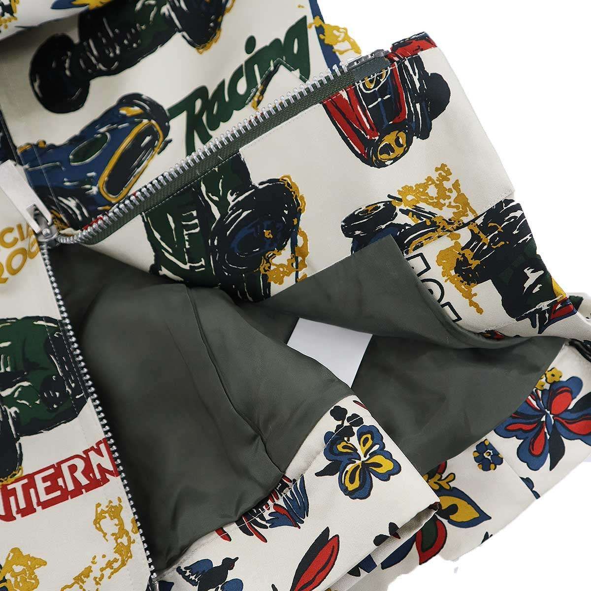sacai サカイ 25SS Car Race Tropical Print Jacket カーレース
