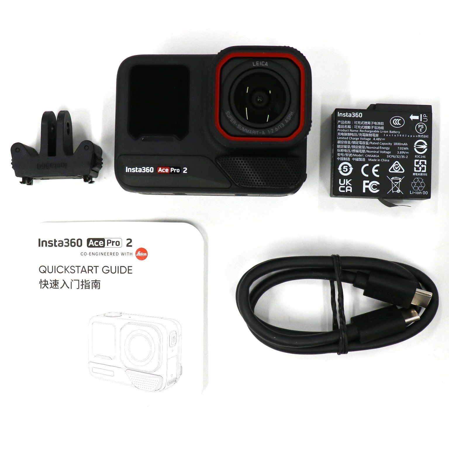 中古 Insta360 Ace Pro 2 アクションカメラ insta360-ace-pro2-bk