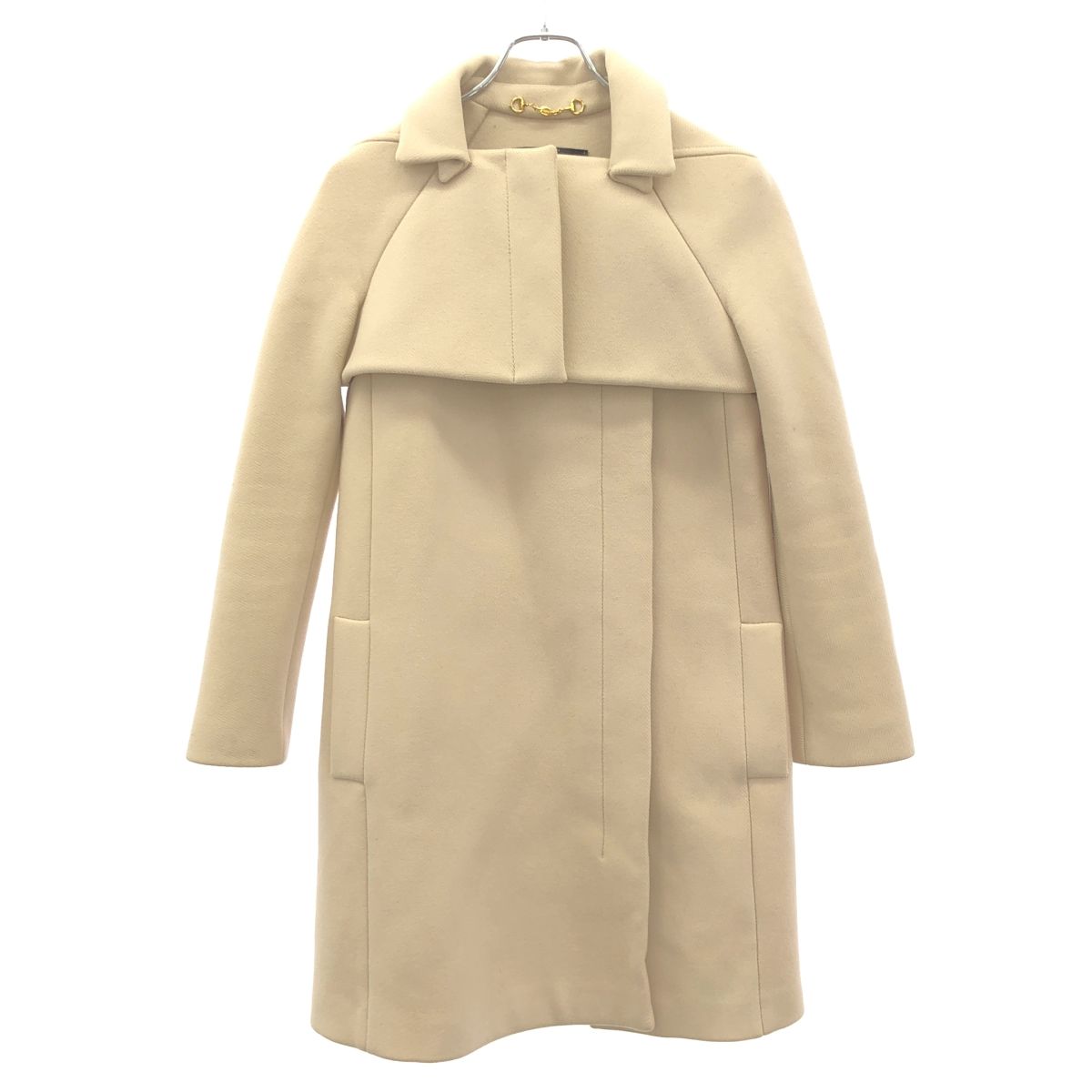 GUCCI グッチ 2010AW ウールコート 246173 ベージュ 36 - メルカリ