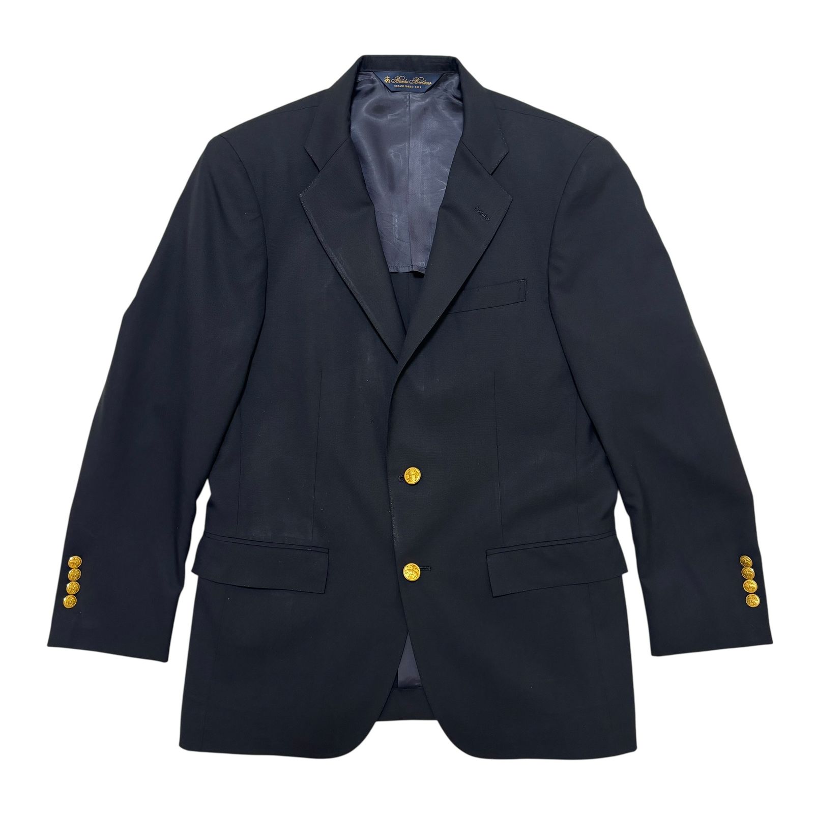 ブルックスブラザーズ　紺ブレ　36SHT 古着 ブルックスブラザーズ BROOKS BROTHERS 紺ブレ 紺ブレザー