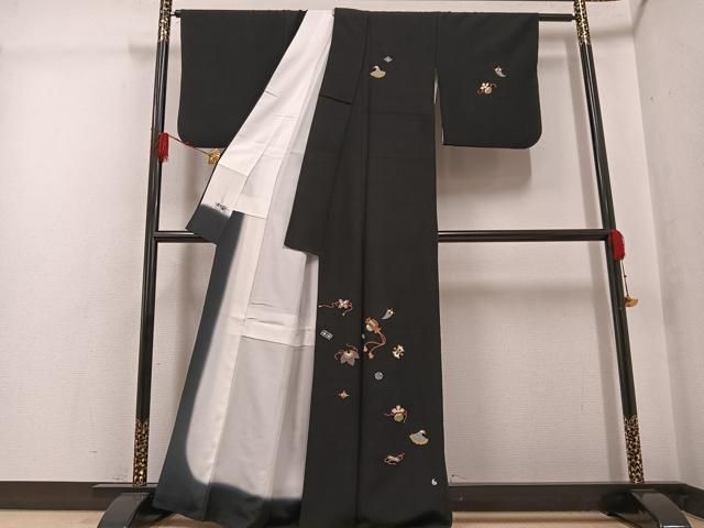 平和屋着物○洗える最高級着物 ＜英＞はなぶさ謹製 訪問着 刺繍