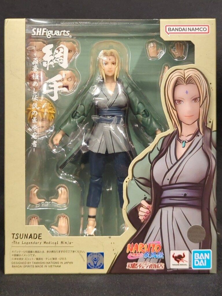 BANDAI SPIRITS S.H.Figuarts 綱手 -百豪極めし伝説の医療忍者 - メルカリ