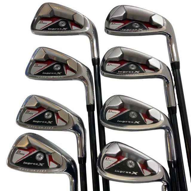 中古】 ヤマハ inpres X D BLACK(2010) 8S アイアンセット IR TBX-510i