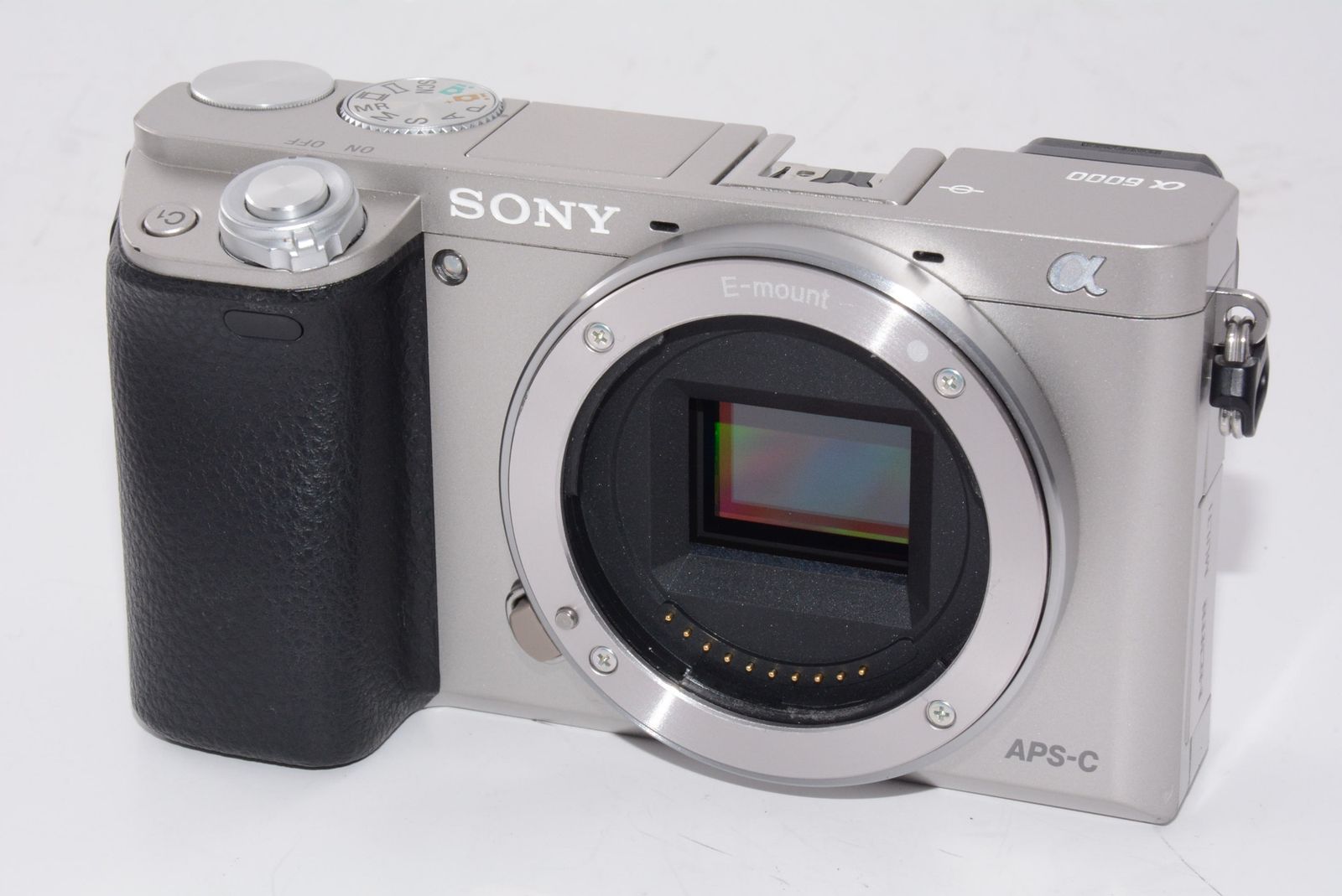 外観特上級】SONY ミラーレス一眼 α6000 ボディ シルバー ILCE-6000 S