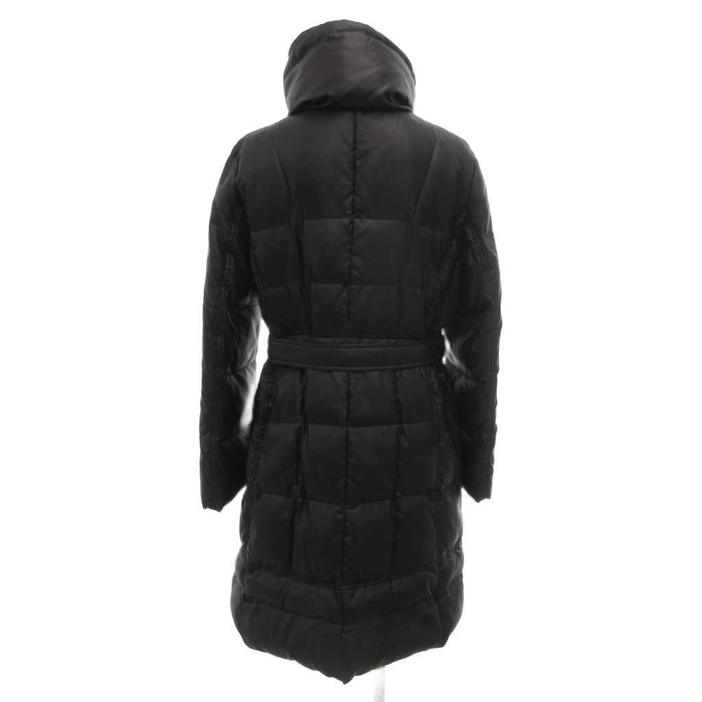 23区 オンワード樫山 ダウンコート ミドルハーフ丈 40 黒 ブラック