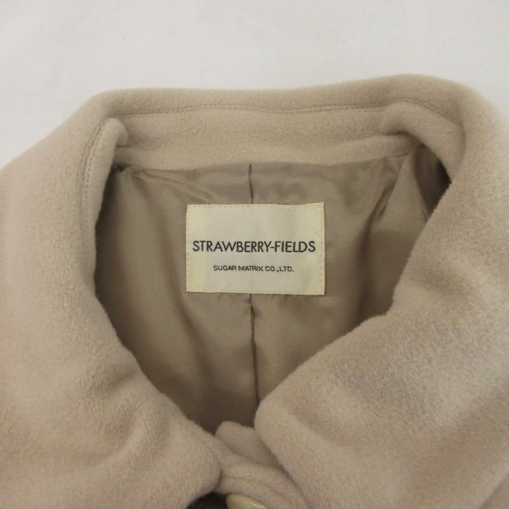 ストロベリーフィールズ STRAWBERRY-FIELDS タグ付き ステンカラー