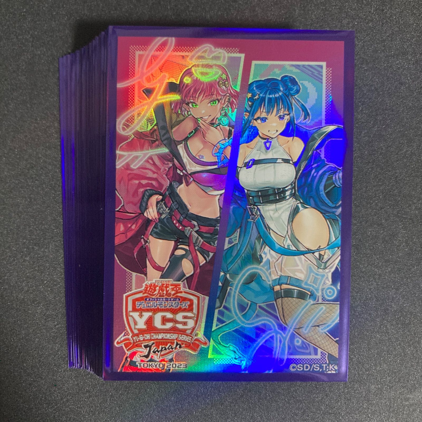 遊戯王 YCSJ TOKYO 2023 イビルツイン スリーブ デュエルセット 40枚