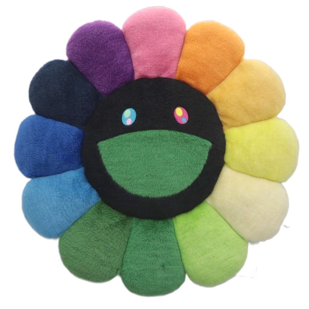 カイカイキキ Kaikai Kiki 村上隆 フラワークッション レインボー