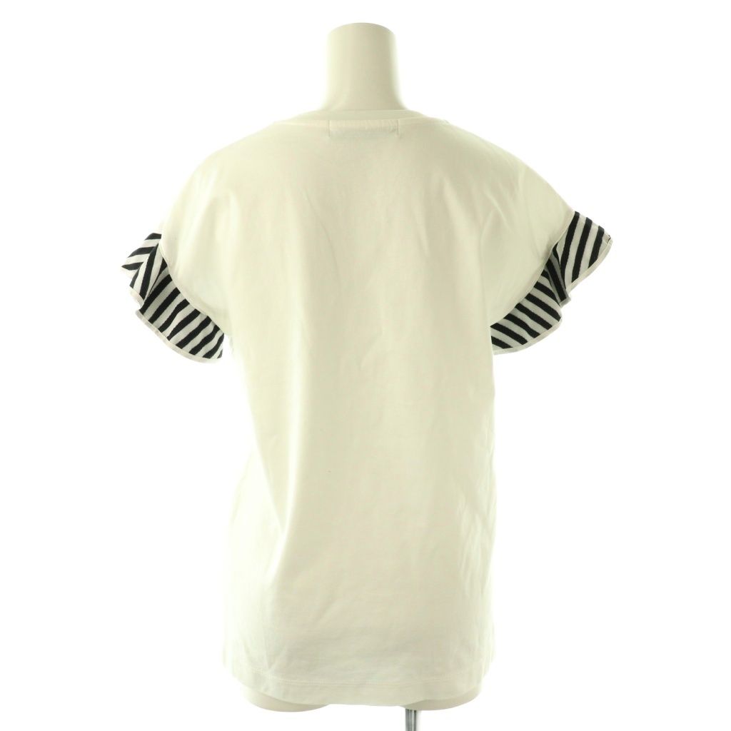 ボーダーズアットバルコニー BORDERS at BALCONY ラッフルTシャツ