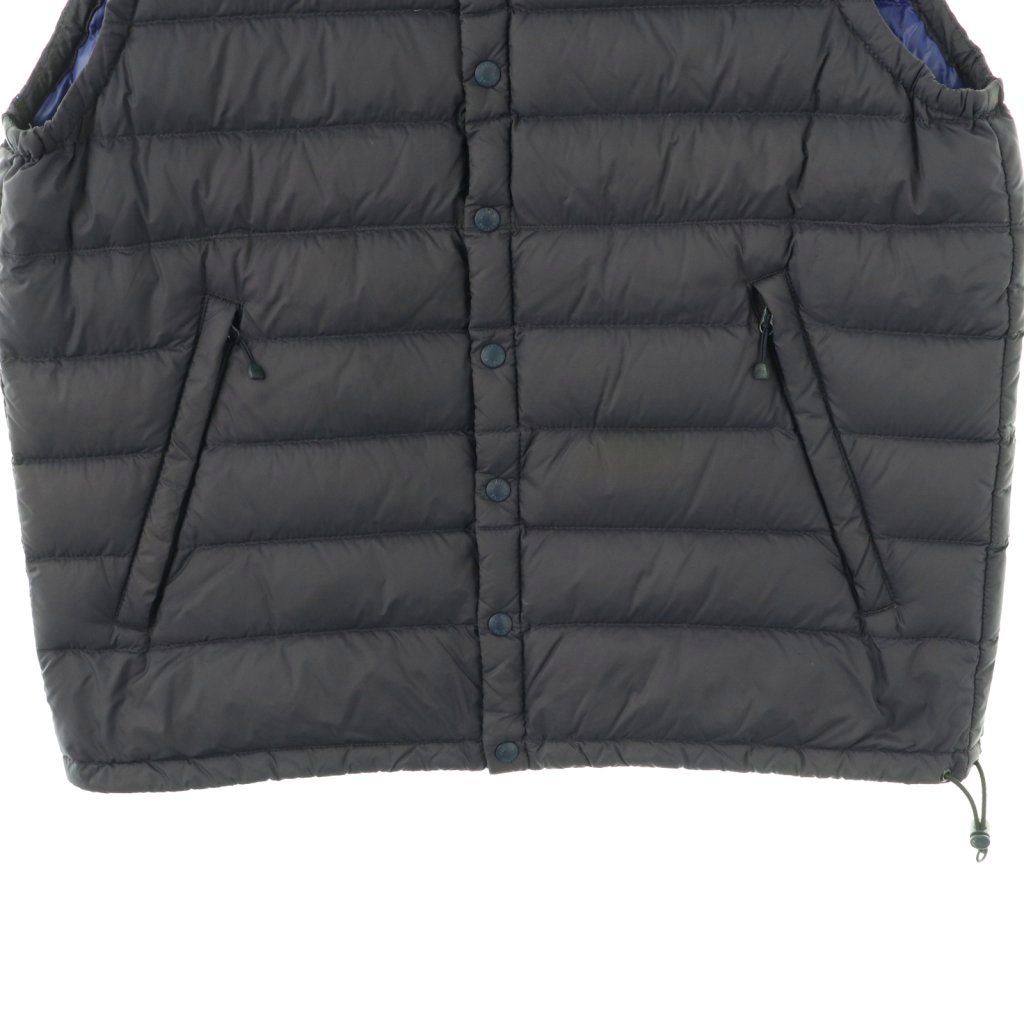 ダントン DANTON JD-8750 インナーダウンベスト 前開き 36 ネイビー